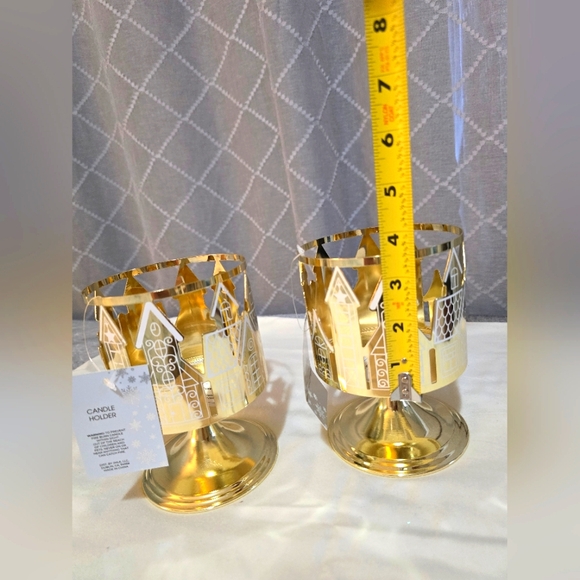 Holidays Candle Holders Set of 2 - Picture 6 of 6